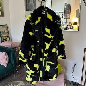 APPARIS faux fur coat